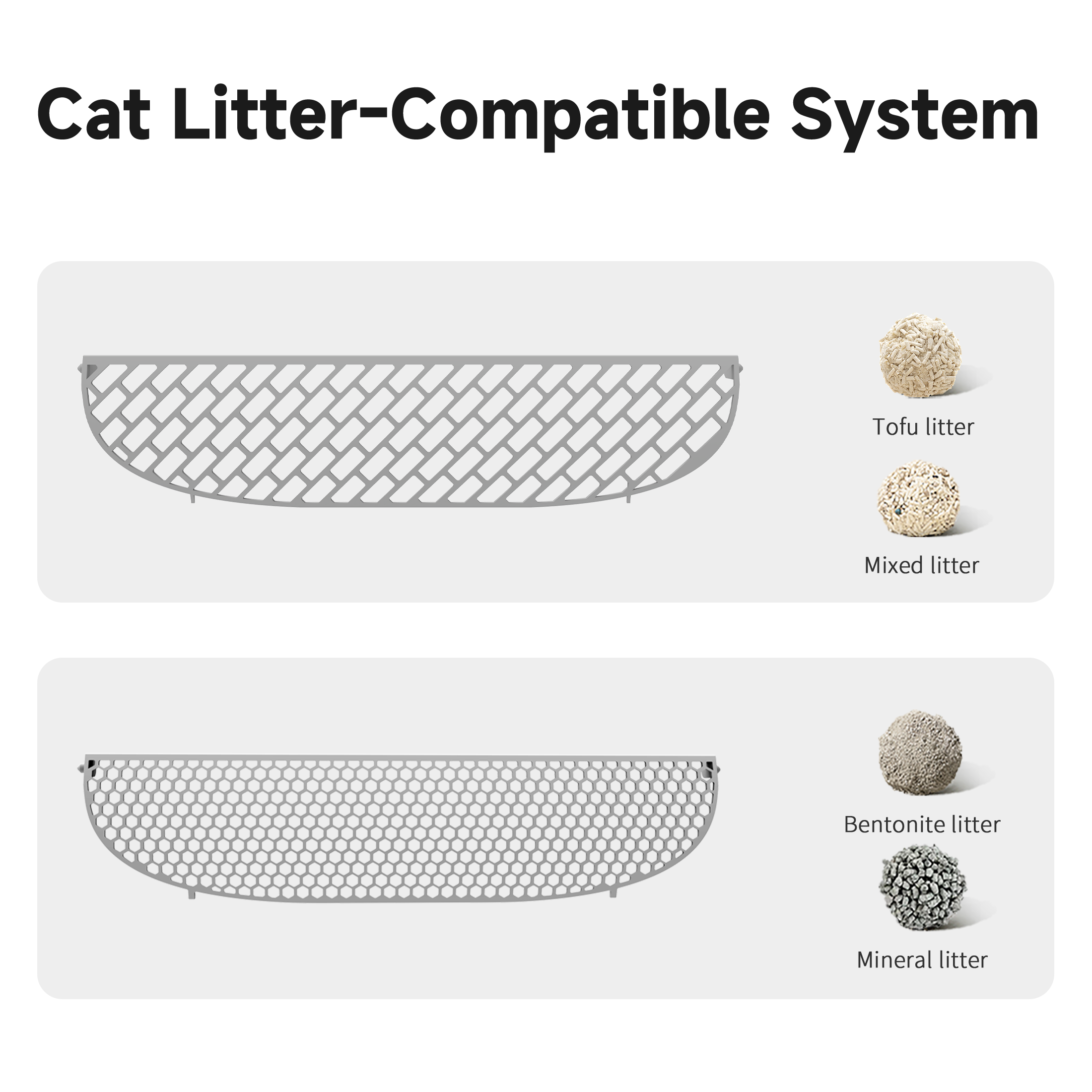 AmzFolk D1 Integrated Safety Self-Cleaning Cat Litter Box